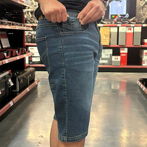 Bermudas vaqueras